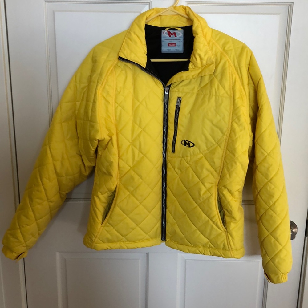 Marker yellow women’s XL jacket . Barely worn